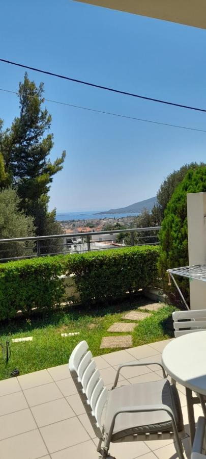 Villa Lena'S Fresh Studio Near The Airport With Seaview Artemida  Exterior foto